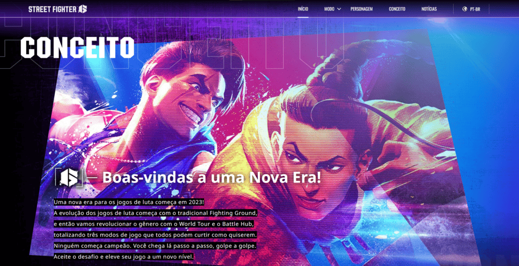 Street Fighter - Conceito