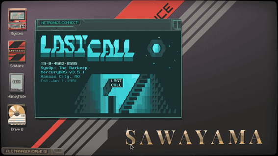 Last Call BBS - LastCall board