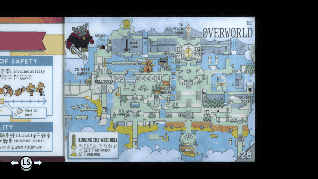 Tunic - Mapa do mundo