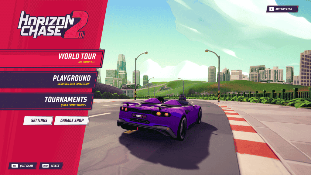 Horizon Chase 2 intro