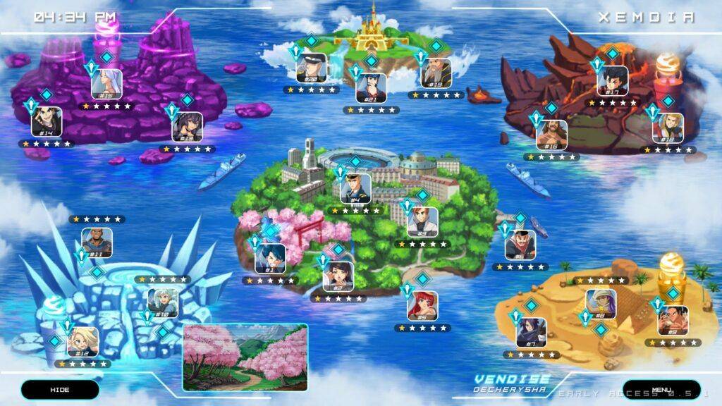 Cosmic Nexus - Map