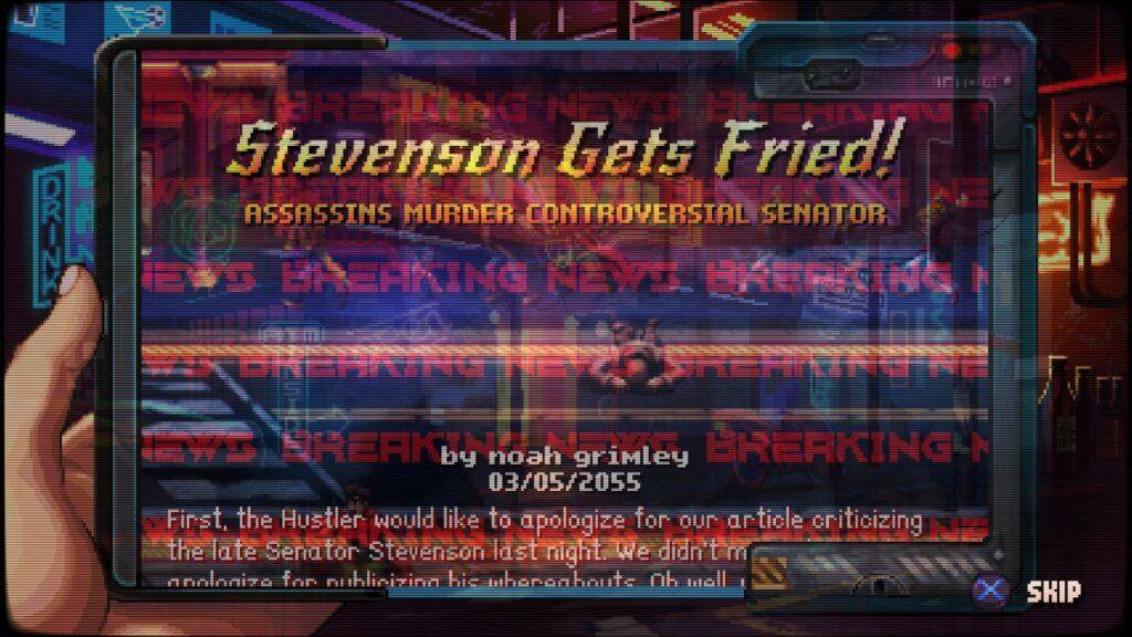 Neon Inferno - post